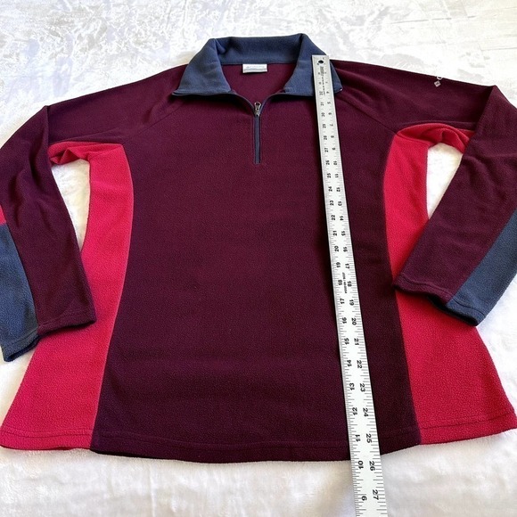 Columbia | Three Tone Half Zip Fleece Sweater | Size: Medium - Picture 6 of 8